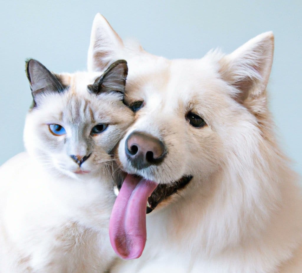 are samoyed good with cats