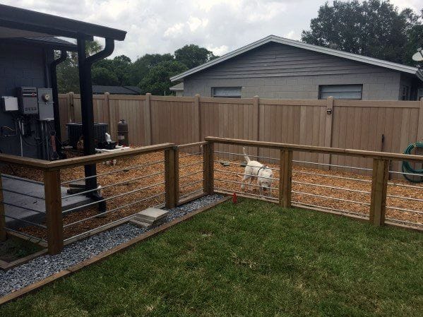 Backyard Dog Friendly Temporary Fencing