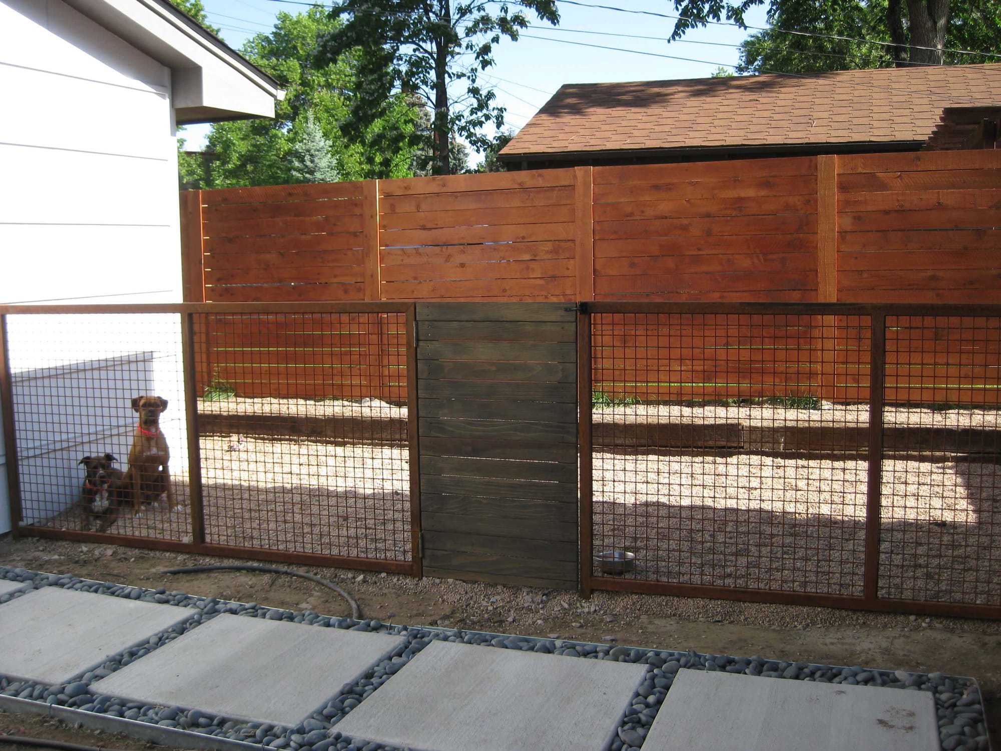Backyard Temporary Fence for Dog