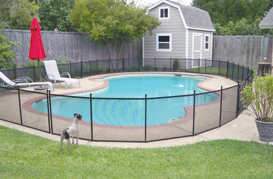 Pet hotsell pool fence