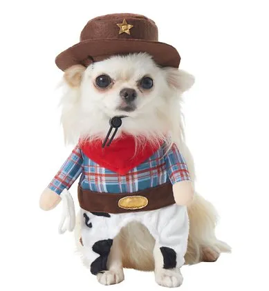 Frisco Front Walking Cowboy Dog Costume 