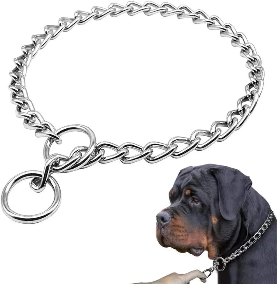 Freezx Dog Choke Collar Slip P Chain