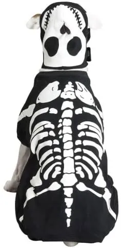 Casual Canine Glow Bones Dog Skeleton Costume 