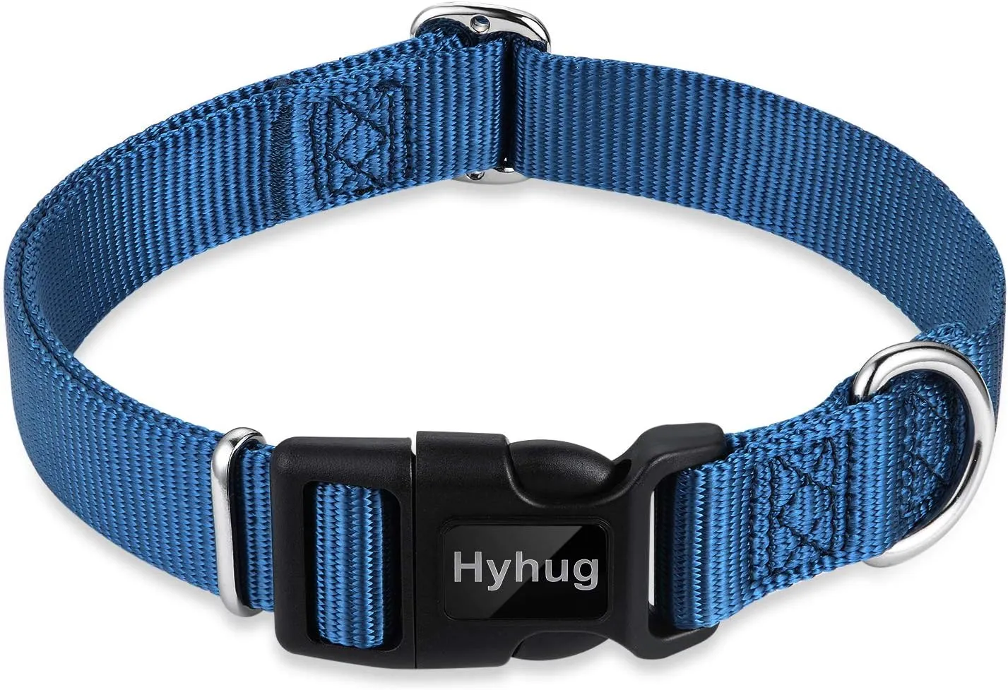 Hyhug Pets Solid Color Classic Regular Heavy Duty Basic Collar