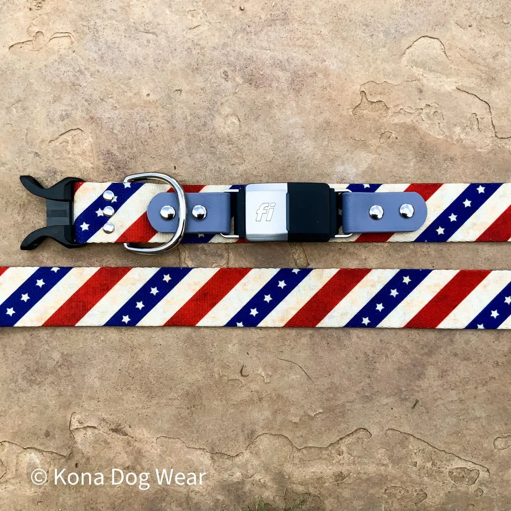 Patriot Fi compatible collar from Kona Dog Wear 