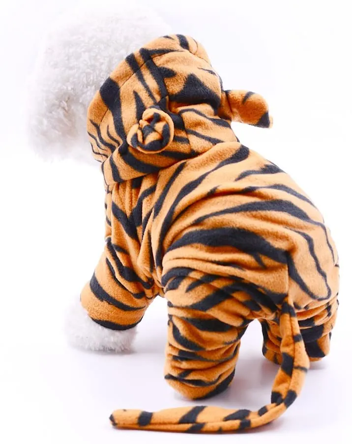 SweetPetGarden Tiger Dog Costume 